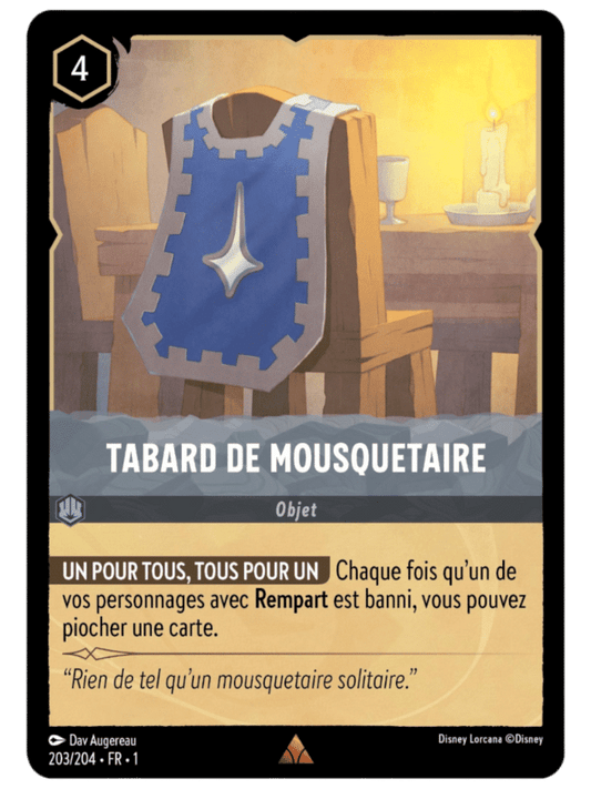 Tabard de Mousquetaire