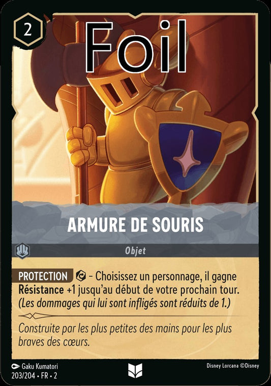 Armure de souris Foil