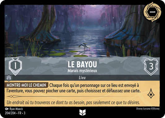 Le Bayou Marais mystérieux