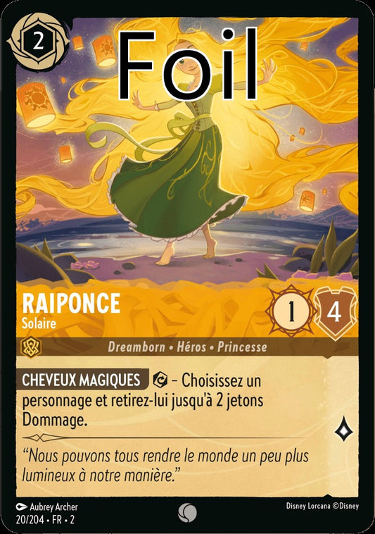 Raiponce Foil 
Solaire