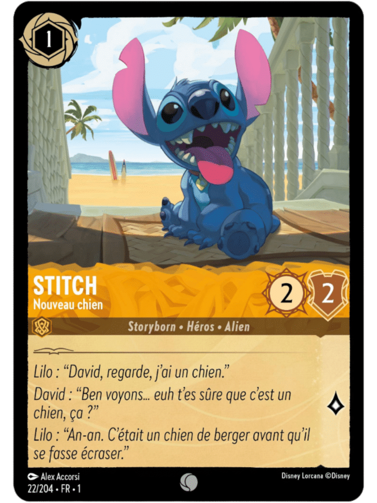 Stitch Nouveau chien