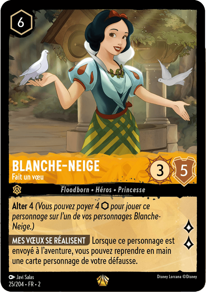 Blanche-Neige Fait un vœu