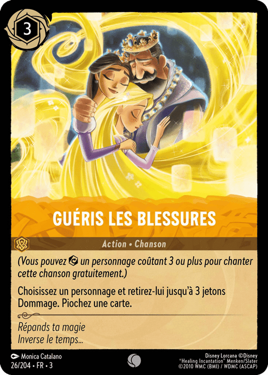 Guéris les blessures