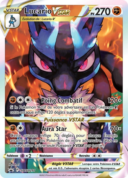 Lucario Vstar swsh291