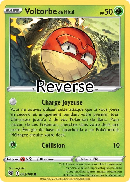 Voltorbe de Hisui reverse