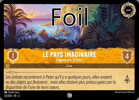 Le Pays Imaginaire foil Lagune aux Sirènes