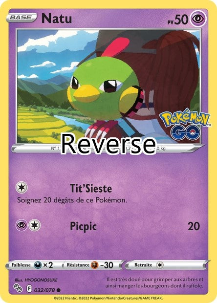 Natu reverse