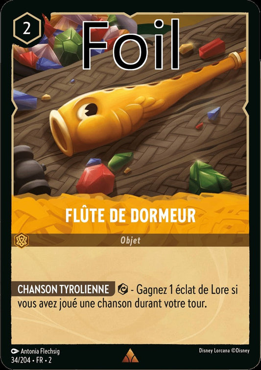 Flûte de dormeur Foil