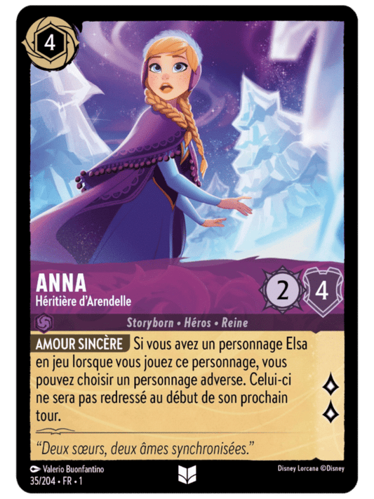 Anna Héritière d’Arendelle