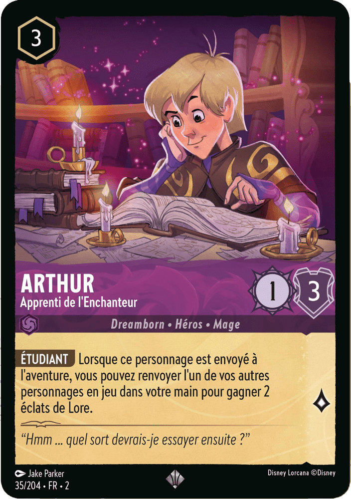 Arthur Apprenti de l’Enchanteur
