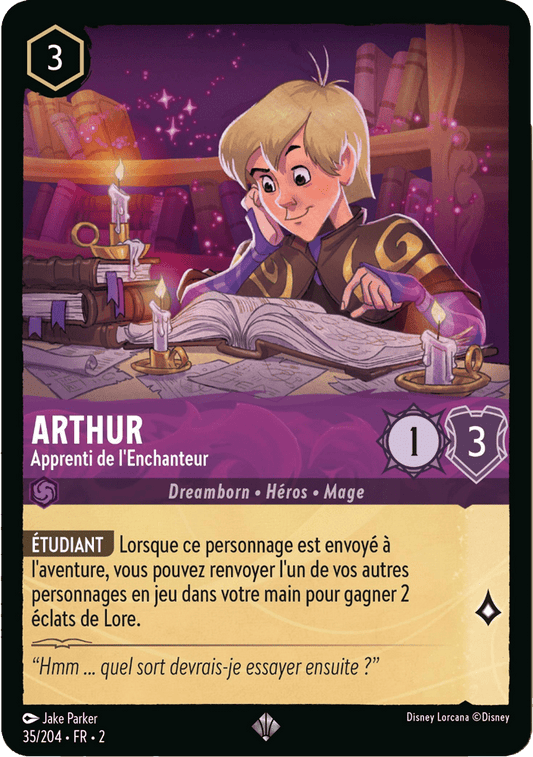 Arthur Apprenti de l’Enchanteur