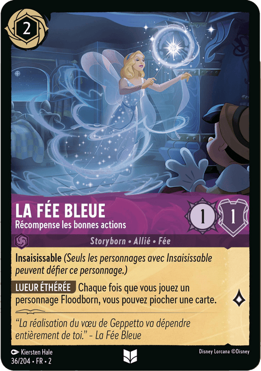 La Fée Bleu Récompense les bonnes actions