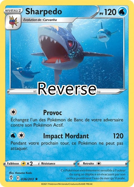 Sharpedo reverse