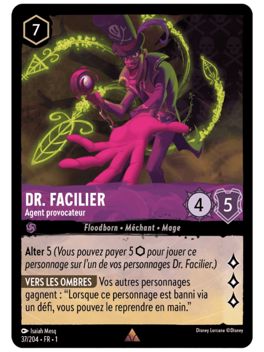 Dr. Facilier Agent Provocateur