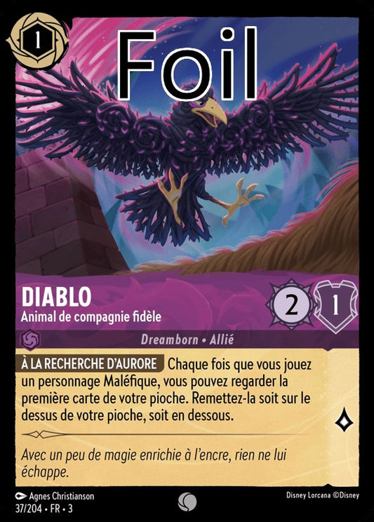 Diablo foil Animal de compagnie fidèle