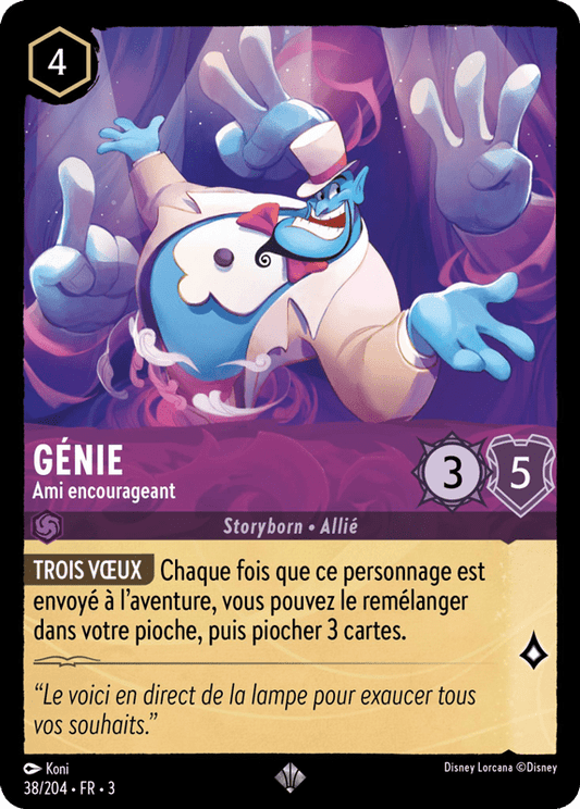 Génie Ami encourageant