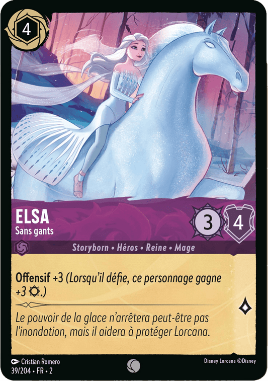 Elsa Sans gants