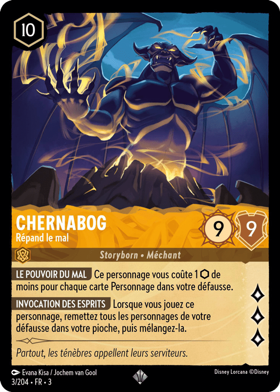 Chernabog Répand le mal