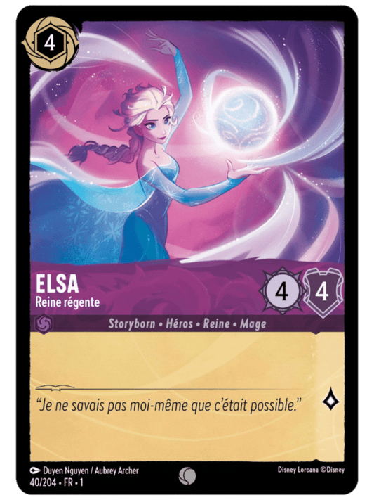 Elsa Reine régente
