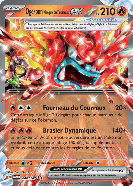 Ogerpon masque du fourneau ex
