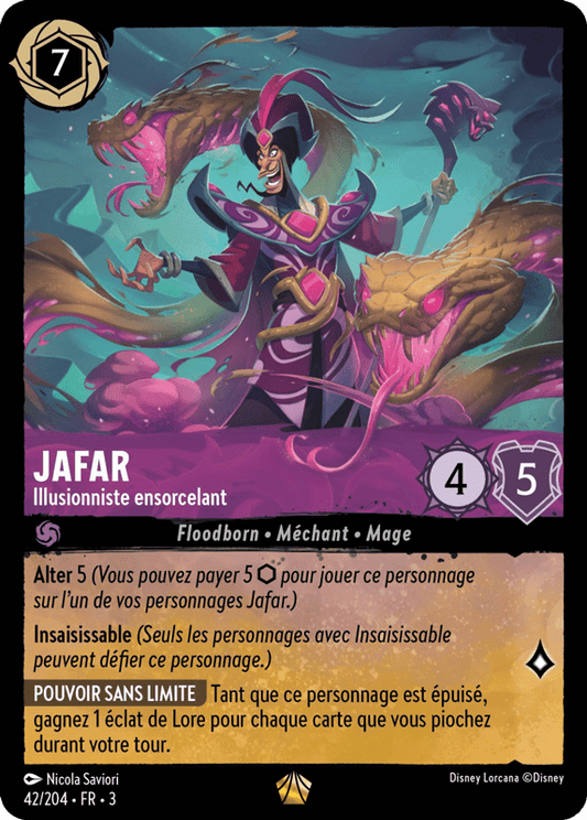 Jafar Illusionniste ensorcelant