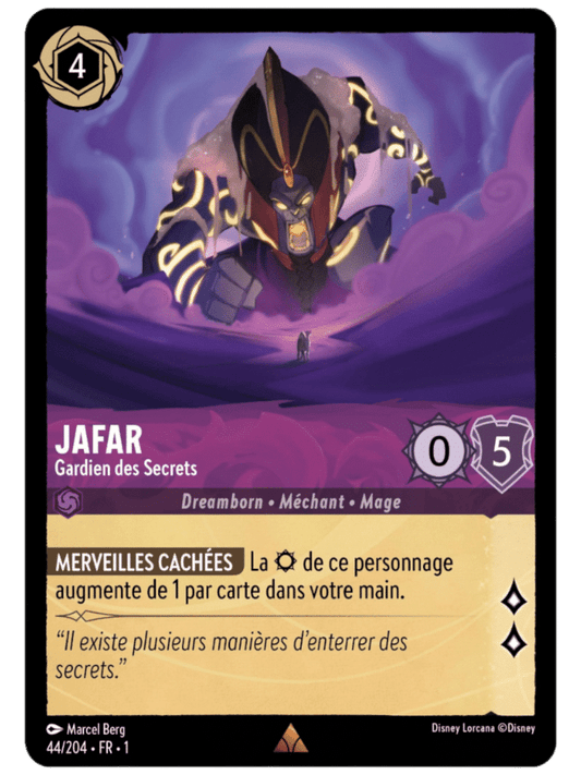 Jafar Gardien des Secrets