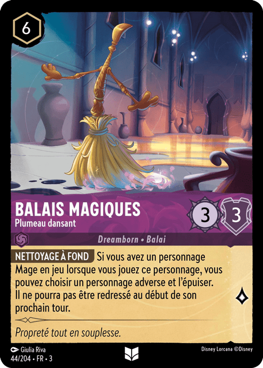 Balais Magiques Plumeau dansant