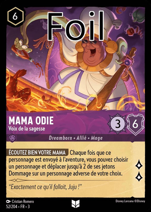 Mama Odie foil Voix de la sagesse