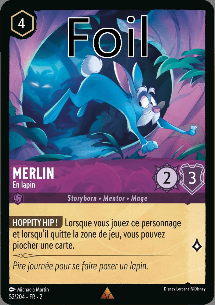 Merlin Foil 
En chèvre