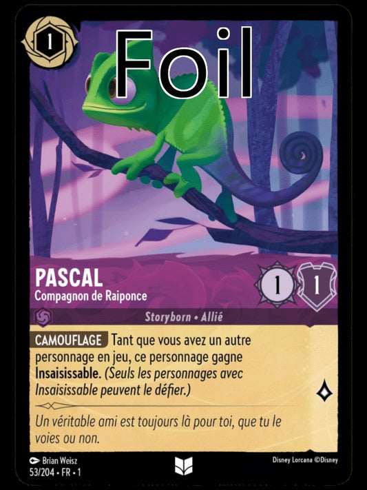 Pascal Foil 
Compagnon de Raiponce