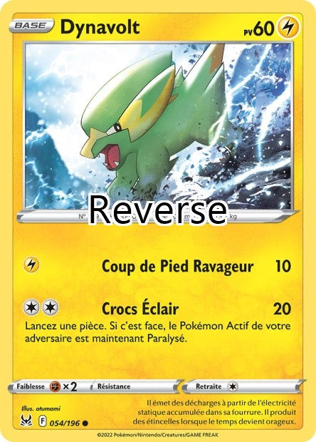 Dynavolt reverse