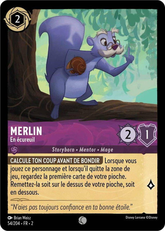 Merlin En écureuil