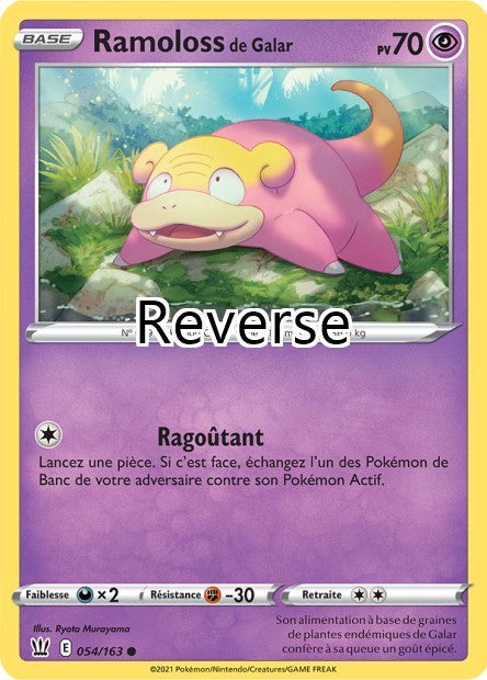 Ramoloss de Galar 054 reverse