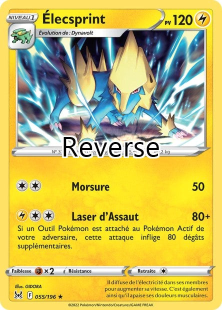 Élecsprint reverse