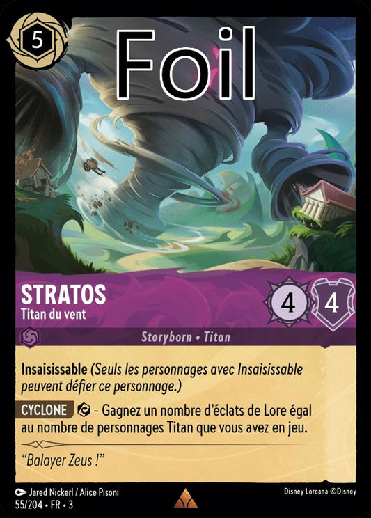 Stratos foil Titan du vent