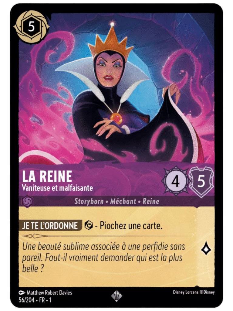 La Reine Vaniteuse et malfaisante