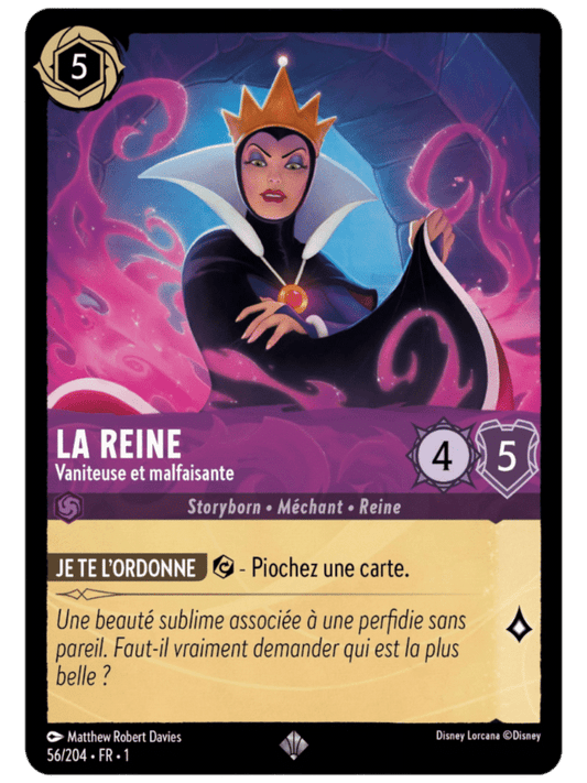 La Reine Vaniteuse et malfaisante