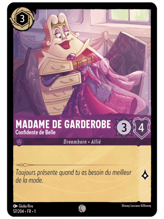 Madame de Garderobe Confidente de Belle