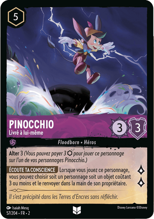 Pinocchio Livré à lui-même