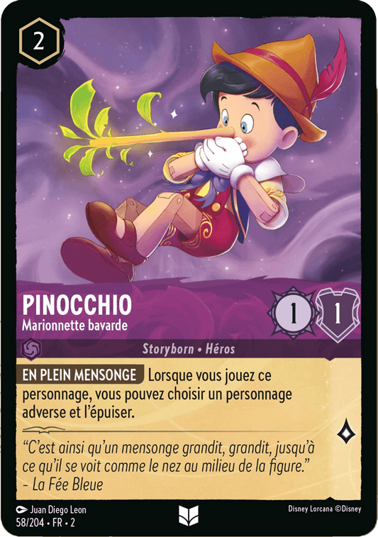 Pinocchio Marionnette bavarde