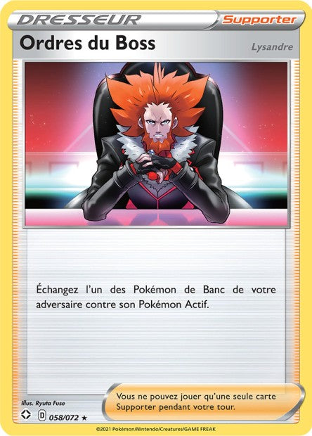Ordres du boss 058