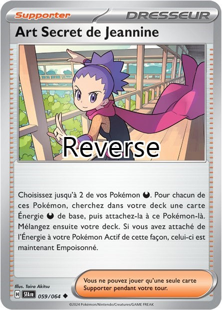 Art Secret de Jeannine reverse