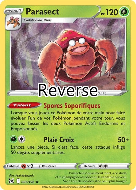 Parasect reverse