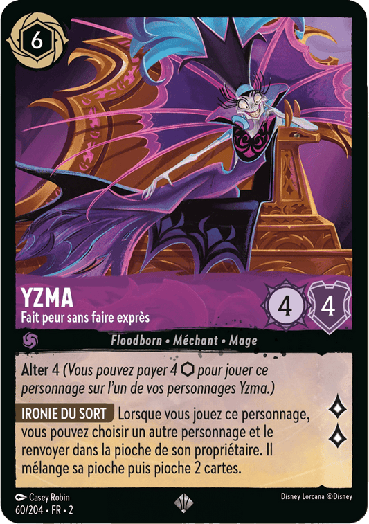 Yzma Fait peur sans faire exprès