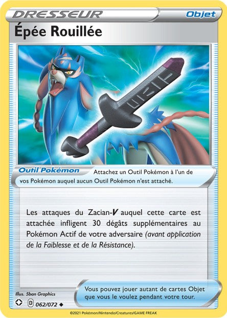Epée rouillée 062