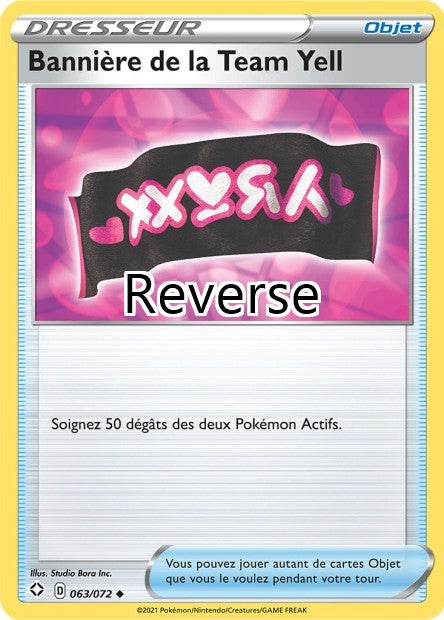 Bannière de la Team Yell 063 reverse