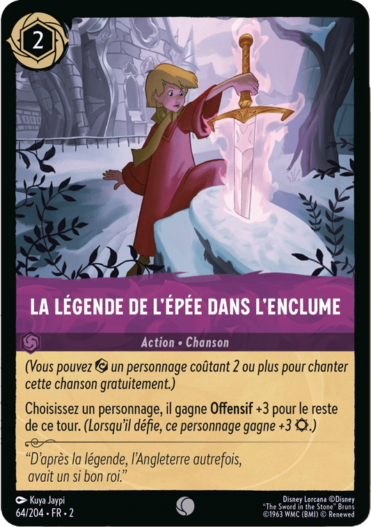 Légende de l’épée dans l'enclume