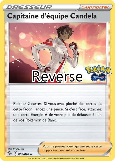Capitaine d'équipe Candela reverse