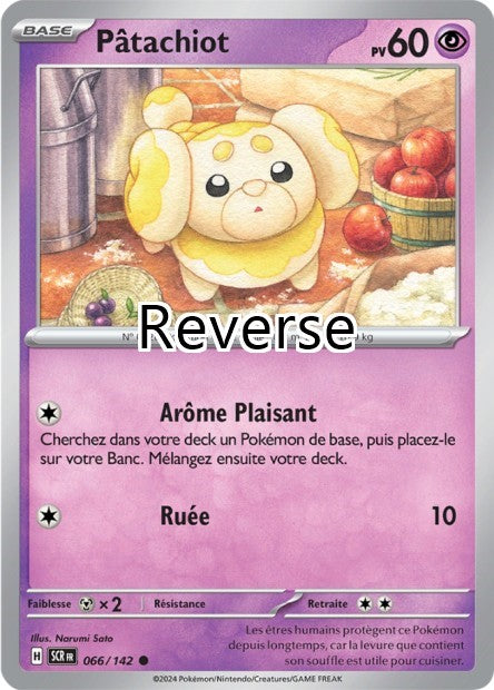 Pâtachiot reverse