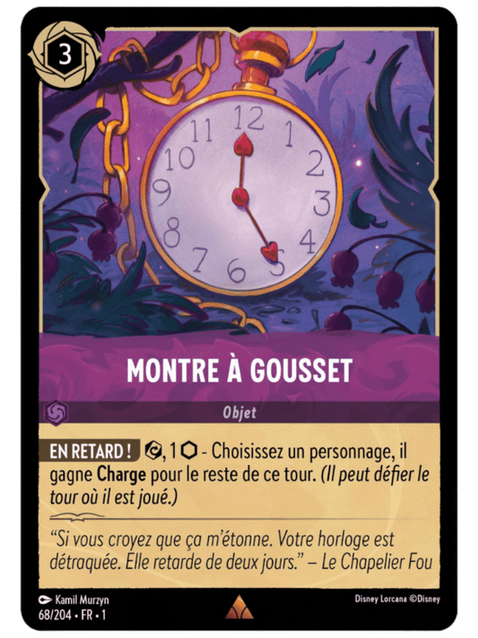 Montre à Gousset
